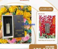 Nước hoa Bobby Mist Ruby's Secret Velora Armani SALE giá khuyến mãi