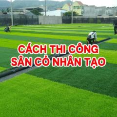 Thi công cỏ nhân tạo Quận 12 uy tín, giá rẻ – Giải pháp sân đẹp bền lâu